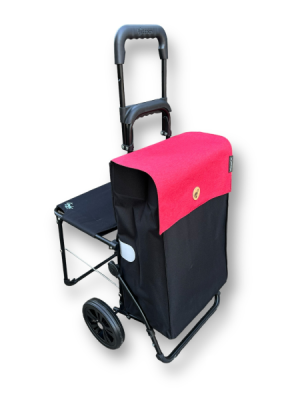 Nkupn taka na kolieskach + sedadlo Komfort Hera 47 l