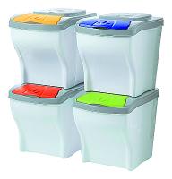 K Poker Set 4x20l na trieden odpad - Triedenie odpadov